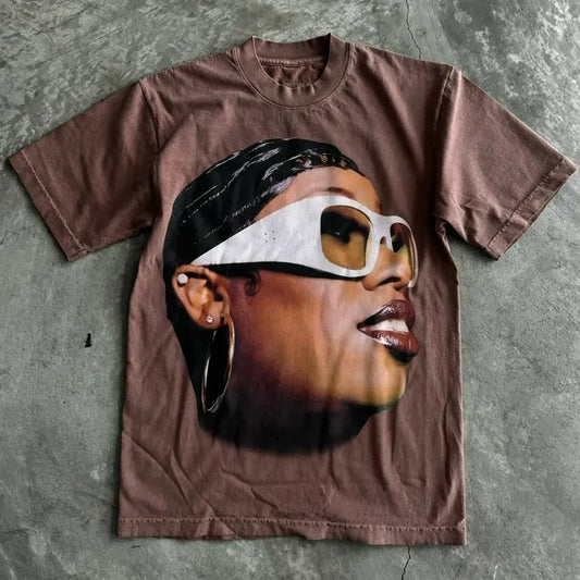 Vintage Style Missy Elliot Unisex T-Shirt Menswear Retro christmas shirt