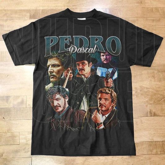 Vintage Style Pedro p4sc4l T Shirt, Actor Pedro P4sc4l Shirt Retro 90s, Javier Peña, Narco Pedro P4sc4l Fans Gift