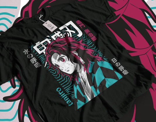 Vintage Sun Breathing Tenth Form: Fire Dance Tee, Demon Slayer Anime Crewneck