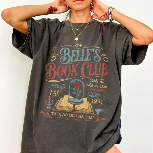 Vintage Tale As Old As Time Comfort Color T Shirt, Beauty n The Beast Shirt, Family Trip Shirt