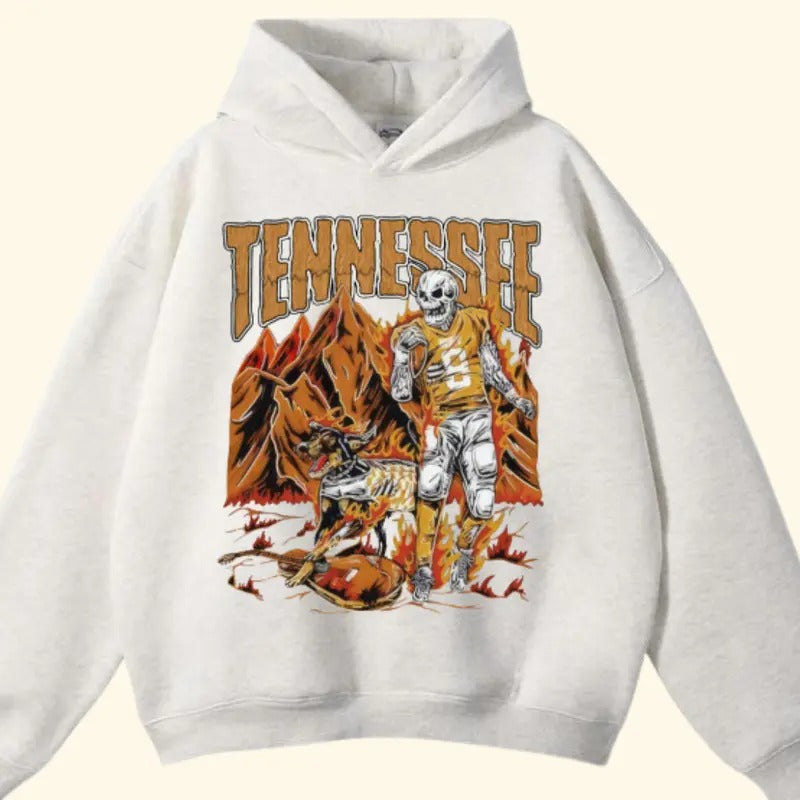 Vintage Tennessee Volunteers Crewneck, Retro College Sports Sweatshirt, Ideal for Game Day Tailgating