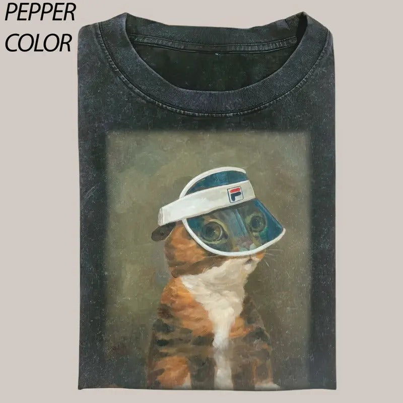 Vintage The Gallery Shirt, Holt added a new photo. - The Gallery, Holt, Funny Cat Meme Shirt, graphic, Funny Unisex T-shirt, meme shirts, Menswear Top