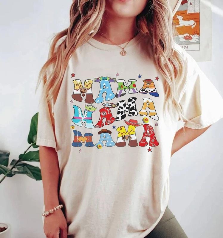 Vintage Toy Mama Shirt, Toy Mom T-Shirt, Toy Lovers Shirt, Retro Mama Toy Tee, Mother's Day Shirt Casual Cotton Comfortable Fit