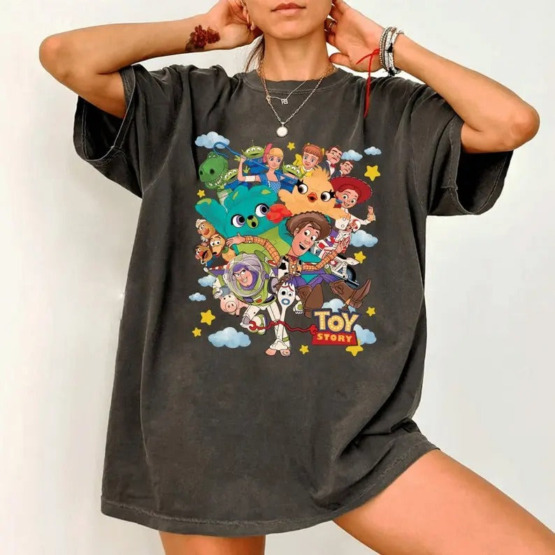 Vintage Toy Story T Shirt Hoodie Sweater, You've Got a Friend in Me Shirts, Toy Story Friends Shirt, land Shirt, Woody Buzz Lightyear shirt