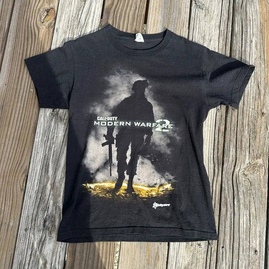 Vintage Vintage Modern Warfare 2 Shirt Size Cotton Menswear Cotton Menswear Top Decoration