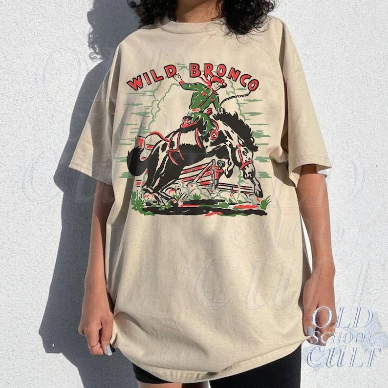 Vintage Western 90s Cowboy T-Shirt, Retro 90s Western Shirt, Retro Coors Tee, Rodeo Cowboy Shirt, Wild West  T-shirt, sweater  Hoodie