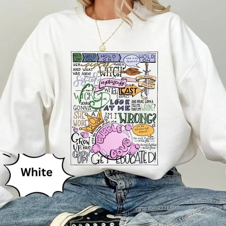 Viral Wicked Witch of The East Bro Quote FUNNY Shirt, Wicked the Musical Movie, Wizard Shiz University Shirt