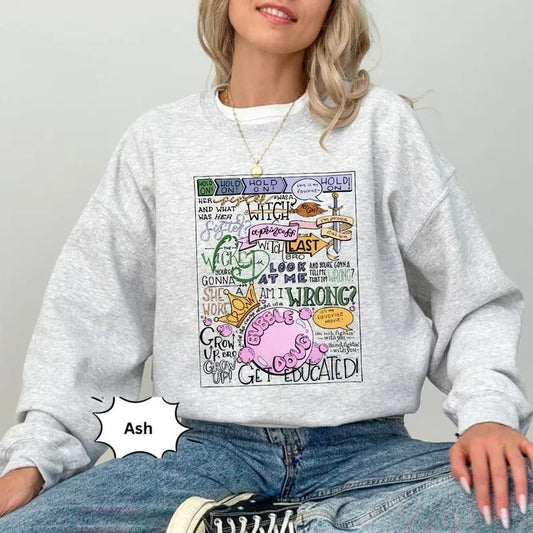 Viral Wicked Witch of The East Bro Quote Funny sweatshirt, Unisex Full Size For Fans