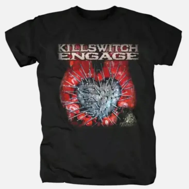 Vtg Killswitch Engage Band Heavy Cotton Full Size Unisex Black Shirt Menswear T-Shirt Top Decoration