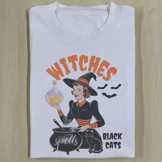 WITCHES SPELLS HALLOWEEN TEE, Funny Halloween Shirt, Unisex T-Shirt, Gift For Men Women