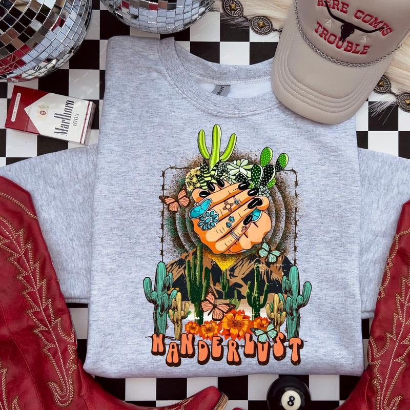Wanderlust DTF Transfers - THIS IS NOT A SHIRT