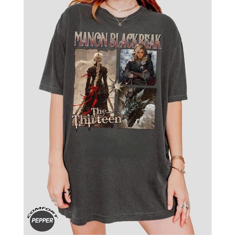 We Are The Thirteen Shirt From Now Until The Darkness Claims, Acotar Crescent City, Manon Blackbeak Throne Of Glass Shirt, Sjm