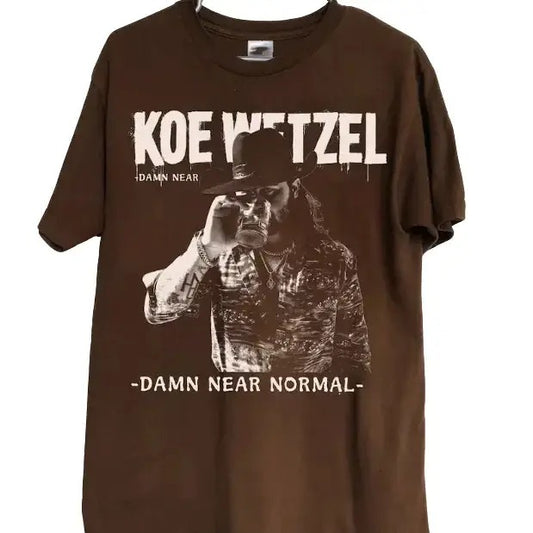Wetzelll tour 2024 shirt, Koe Music 2024 Shirt, Wetzell Fan Lover Gift, Wetzel country music shirt Classic Cotton