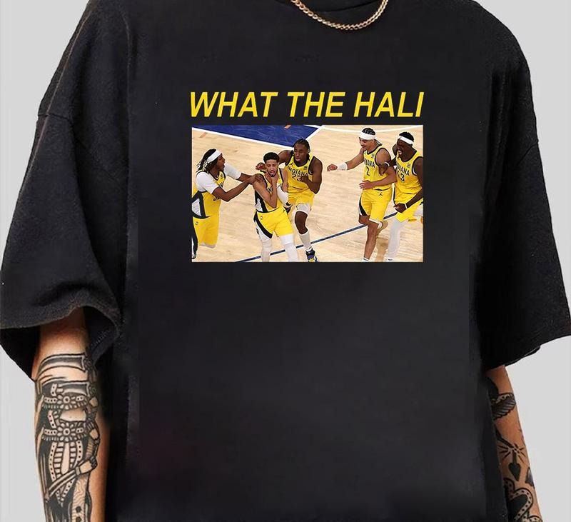 What The Hali Tyrese Haliburton  T-Shirt Trendy Fit Retro 90s Vintage Bold T-Shirt for Night Out Vibes