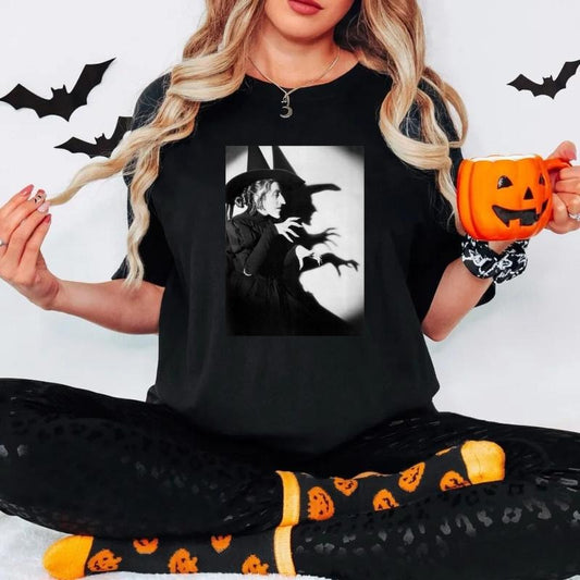 Wicked Witch Of The East Shirt, Halloween Witch Shirt, Halloween Gift, Unisex Short Sleeve Tee Shirt, Casual Clothing