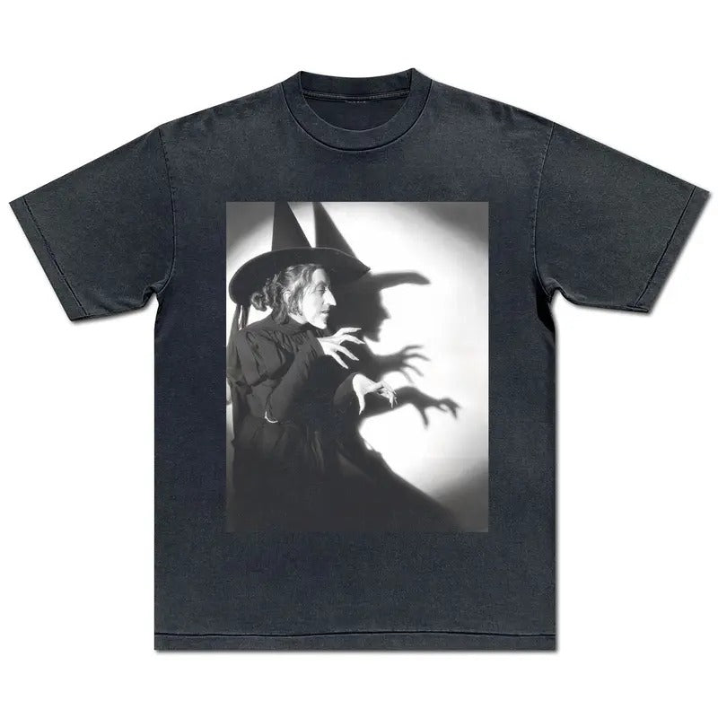 Witch Shadow Shirt Halloween Oz Wizard Tee Dorothy Movie Tshirt Witch of West Shirt Christmas Birthday Gift Vintage TShirt
