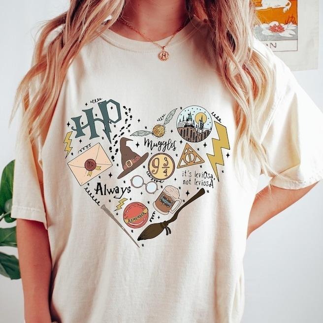 Wizard Items Shirt, Wizard Lover Gift, HP Fan Gift, Book Lover Gift, Bookworm Shirt, Family Trip Shirt, Universal Magical Family Trip Shirt