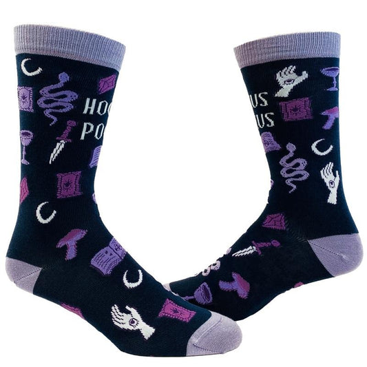 Women's Hocus Pocus Occult Socks Funny Halloween Part Tarot Card Spirits Ghost Graphic Novelty Footwear Funny Graphic Socks Comfortable Fitted Spandex Cotton