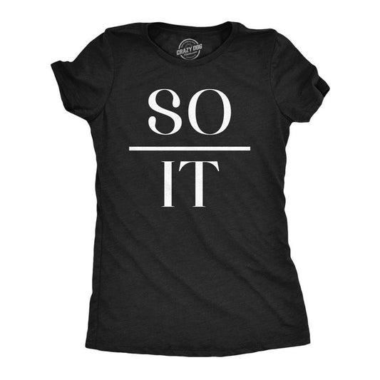 Womens Funny T Shirts so Over It Sarcastic Math Equation Graphic Tee for Ladies Funny Womens T Shirts Cute Slimming Top Comfortable Soft Womenswear Nerd Tops for Women Funny  Top Women's Novelty Tees Black - So