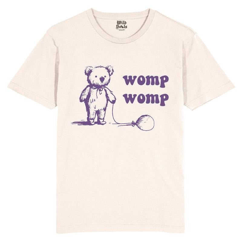 Womp Womp T-Shirt  Funny Retro Graphic Tee  Nostalgia Shirt  Unisex Casual Wear  Humour  Gift for Friends  Streetwear - Vintage Bear
