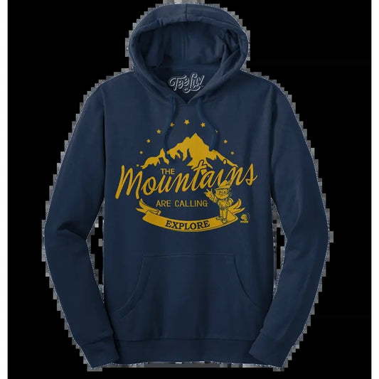 Woodsy Owl Explore Pullover Hooded Sweatshirt - Navy