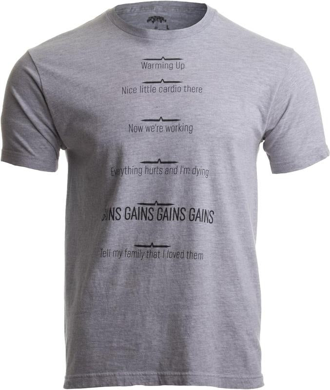 Workout Sweat Progress Marker  Funny Weight Lifting Work Out Fitness T-Shirt