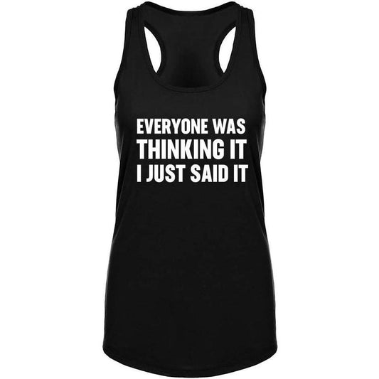 Workout Tank Tops for Women-Womens Funny Saying Fitness Gym Sarcastic Racerback Sleeveless Shirts Made in USA