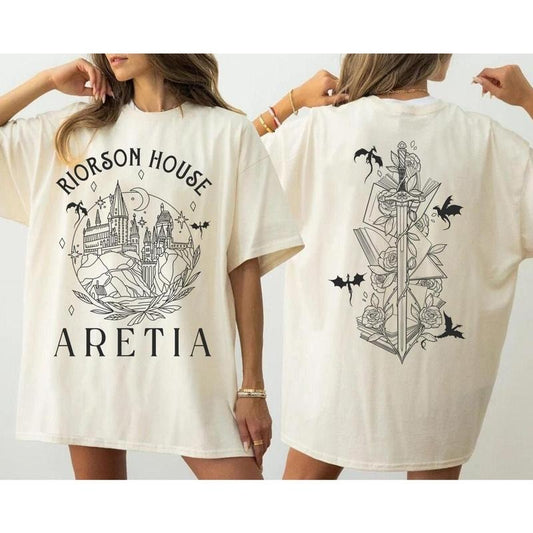 Xaden Riorson Shirt House Fourth Wing T-shirt Fantasy Book Lovers Dragon Riders Tee, Gift For Him, Gift For Her, Classic Styles