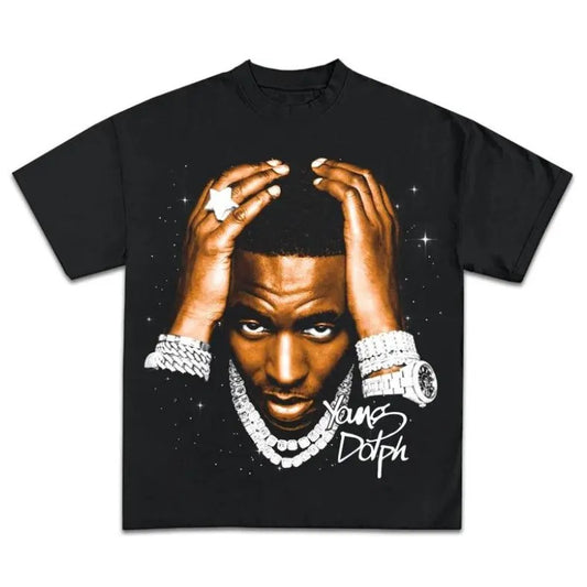 YOUNG DOLPH T-SHIRT, Rare Rap Tee Tour Concert Hip Hop Shirt