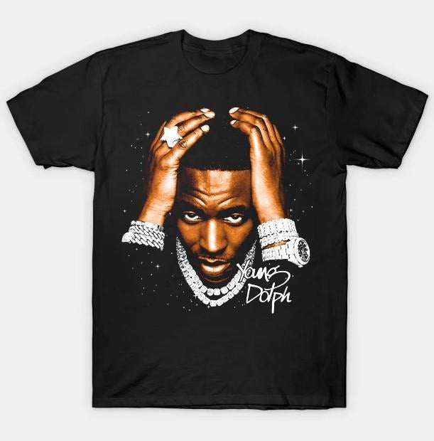 YOUNG DOLPH T-SHIRT, Rare Rap Tee Tour Concert Hip Hop Shirt Tour Shirt