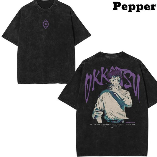 YUTA VINTAGE T-SHIRT, JUJUTSU KAISEN SHirt, JUJUTSU KAISEN Shirt, JUJUTSU KAISEN Merch, Anime Shirt, Vintage Graphic Tee, Anime Graphic Tee, gift For fan Top Menswear