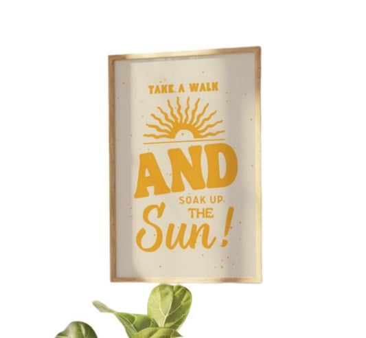 Yellow Retro Art Print, Vintage Motivational Art, Vintage Wall Art ,Retro Sun Print, Gifts For Besties Sister Art Prints, Poster Prints No Frame, Dorm Room Decor, Wall Art Prints, Gifts For Birthday Christmas