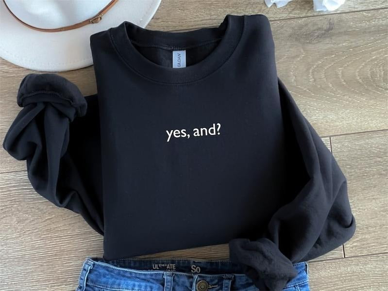 Yes, And? Crewneck Sweatshirt, AG7 Shirt, Sweatshirt, Graphic Sweatshirt, New song 2024, Album Music