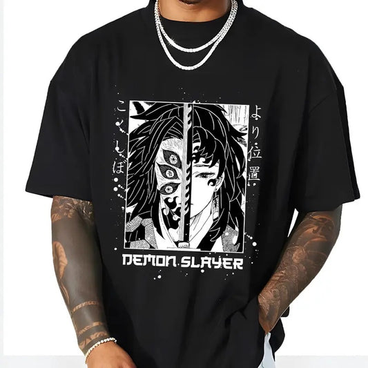 Yoriichi and Kokushibo face t-shirt, Twin Brothers half and half face Shirt, Demon Slayer main characters shirt, Kimetsu No Yaiba t-shirt, anime sweatshirt hoodie, Tanjiro shirt, Rengoku t-shirt