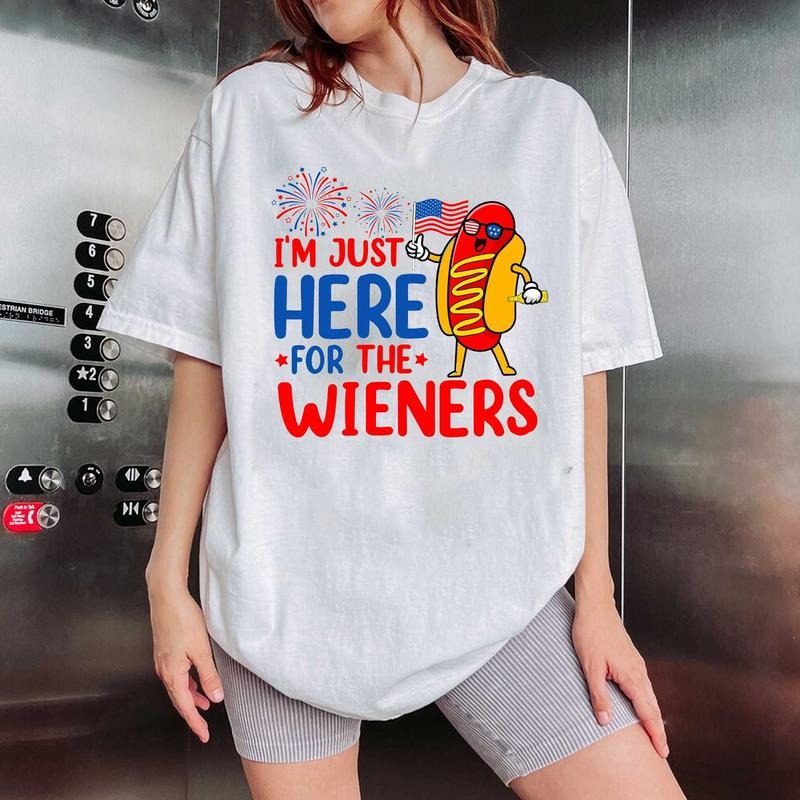 You Look Like The 4th Of July Makes Me Want A Hot Dog Real Bad  Shirt, Funny 4th Of July Gift Shirt Hoodie Sweatshirtstyle{n002}5