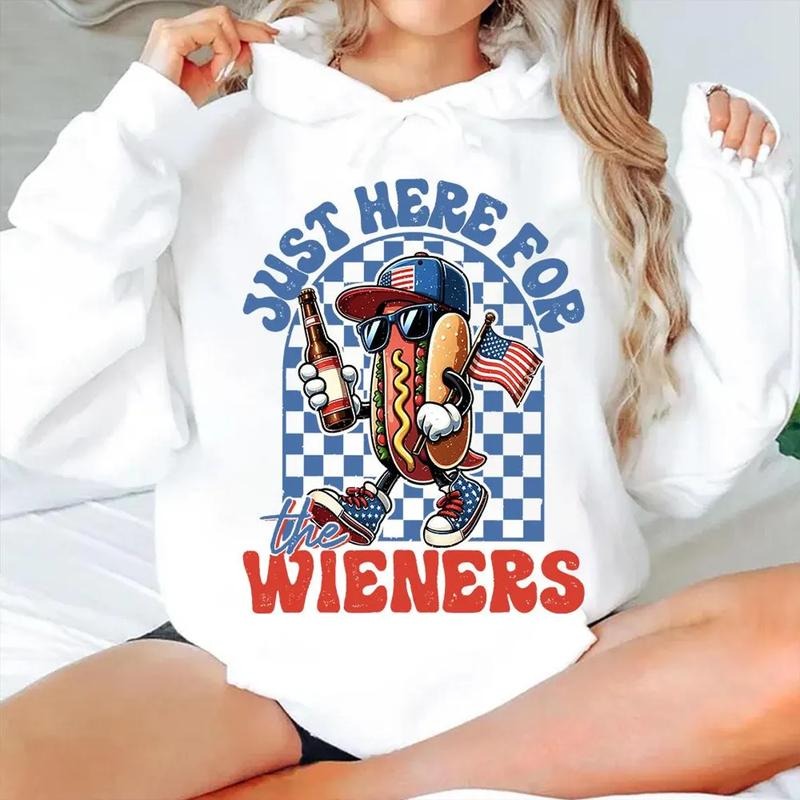 You Look Like The 4th Of July Shirt, Funny 4th July, Retro Hot Dog T-Shirt, Makes Me Want A Hot Dog Real Bad Meme, brushstroke Independence Shirt Hoodie Sweatshirtstyle{n002}2