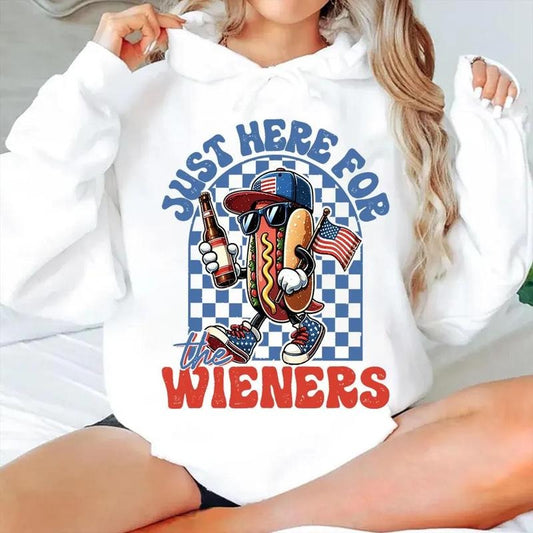 You Look Like The 4th Of July Shirt, Funny 4th July, Retro Hot Dog T-Shirt, Makes Me Want A Hot Dog Real Bad Meme, brushstroke Independence Shirt Hoodie Sweatshirtstyle{n002}2