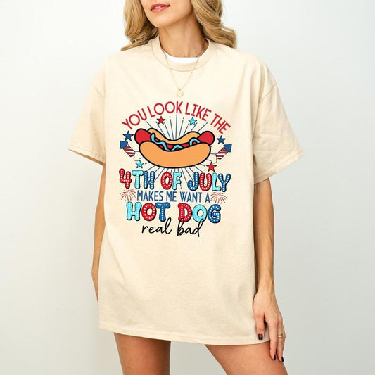 You Look Like the 4th of July Tshirt sweatshirt hoodie, America shirt, 4th of July tee, USA shirt, Independence Day shirt, Vintage America, 1776 shirt, Funny shirt