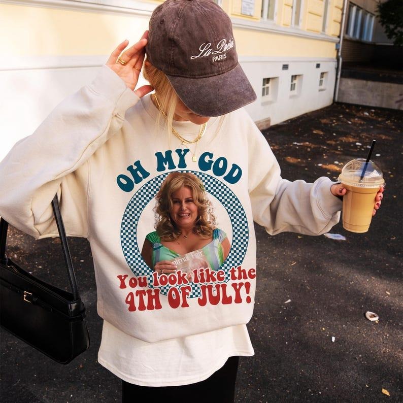 You Look Like the 4th of July t-shirt, Funny Fourth of July Sweatshirt, 4th Of July Movie Meme, Patriotic Sublimation, July 4th Trending Viral Shirts modal