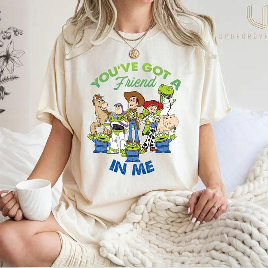 You've Got A Friend In Me T Shirt Hoodie Sweater Toy Story Family Shirt Toy Story Characters Shirt Friends Shirt Family Shirt