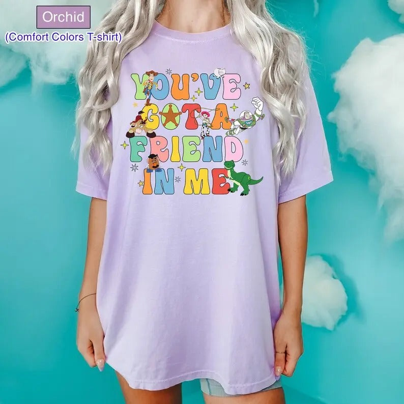 You've Got A Friend In Me Toy Story T Shirt Hoodie Sweater, Toy Story Friends Shirt, Group Vacation 2024, Toy Story Shirt