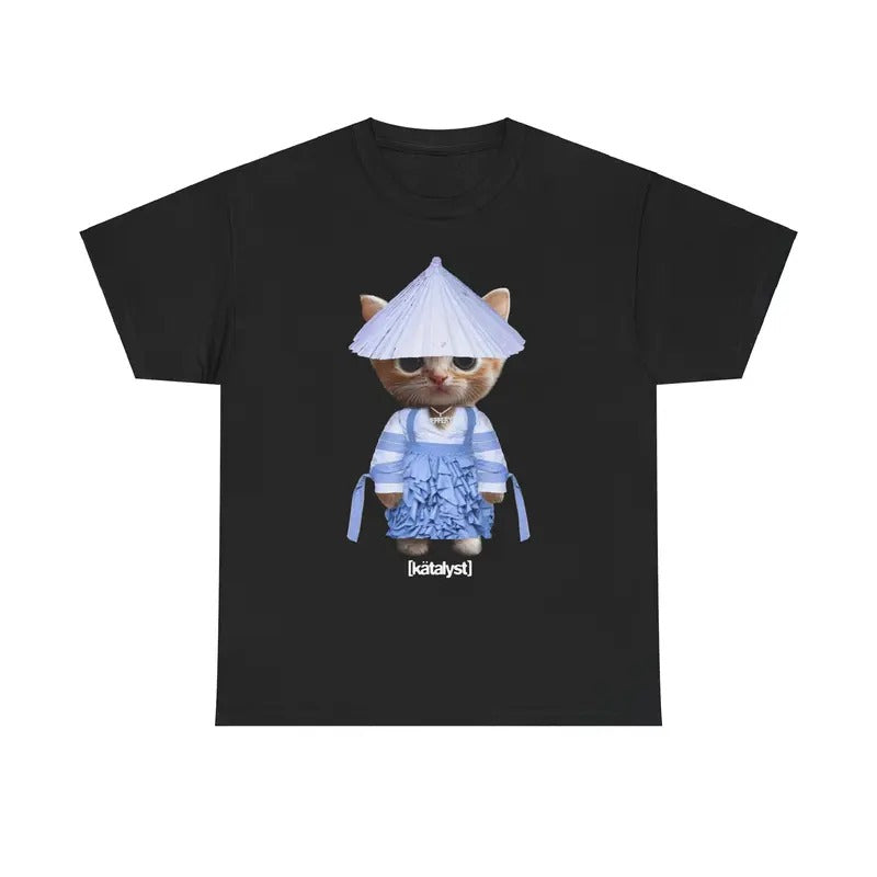 Young Thug Kitty Shirt Casual Classic Cotton