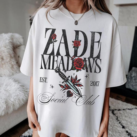 Zade Meadows LICENSED HD Carlton Haunting Adeline Merch Bookish Merch Haunting Adeline Dark Romance Shirt Romantasy Merch Romance