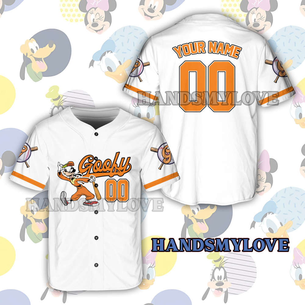 Custom Disney Mickey Game Day Baseball Jersey - Perfect Outfit for Baseball Fans & Lovers - Bafud