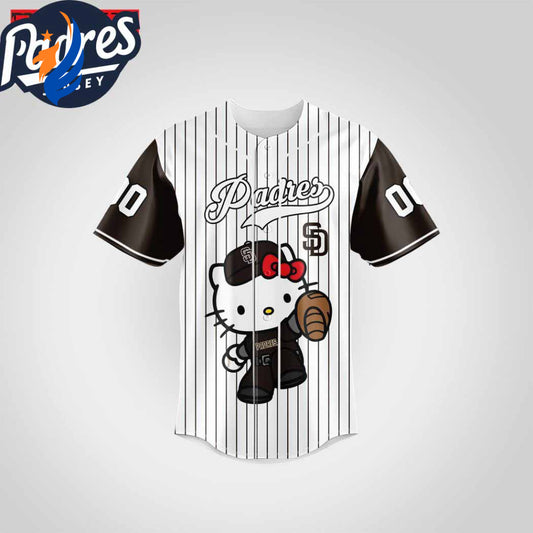 Get Your Custom San Diego Padres Hello Kitty Baseball Jersey Now! - Bafud