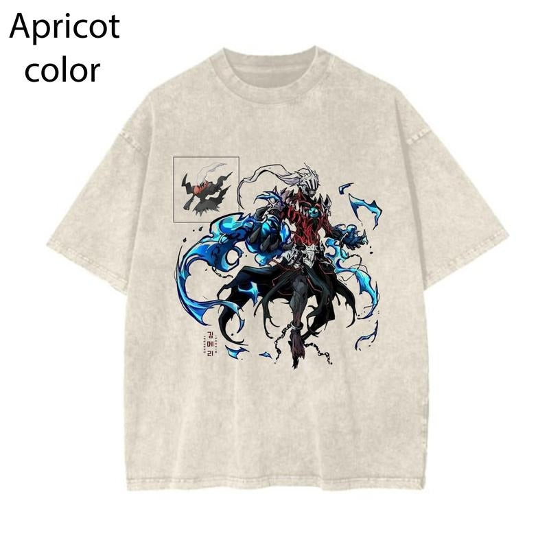 dragapult T-shirt, pokemonart, illustration, Pokemon Shirt Graphic Tee, PKM Shirt, Anime Shirt, vintage T-shirt Womenswear Cotton Top