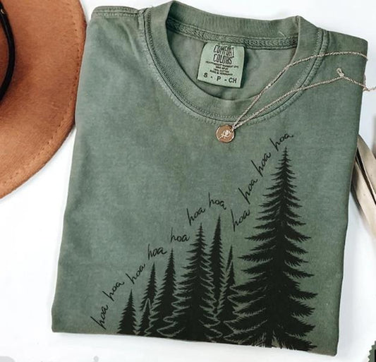 hoa hoa hoa shirt, twilight inspired t-shirt, forks t shirt, cozy season shirt, twilight lover tee, Comfort Colors