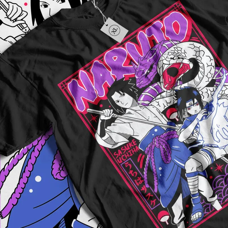 japan manga 80s 90s vintage Gift Shirt Graphic Tee Shirt Nar&ruto Anime Lovers Shirt, Graphic Anime Tee