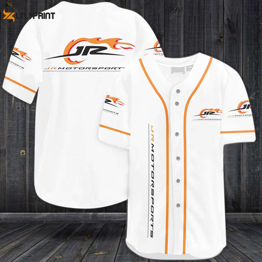 JR Motorsports Car Team Baseball Jersey - lylyprint.com