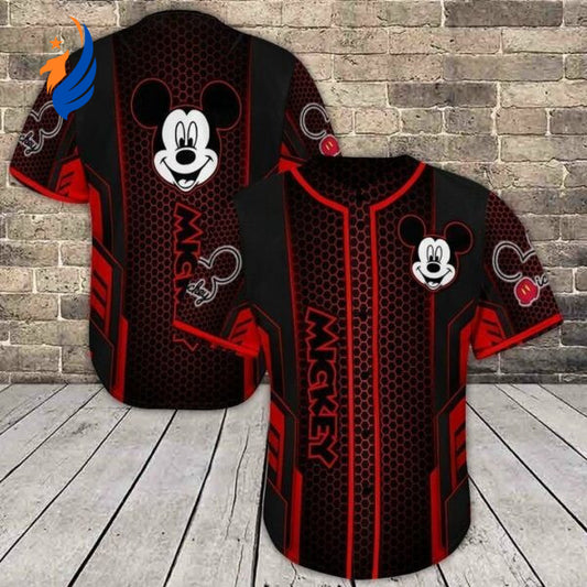 Mickey Mouse Disney Lover Baseball Jersey: The Perfect Gift for Disney Fans! - Bafud